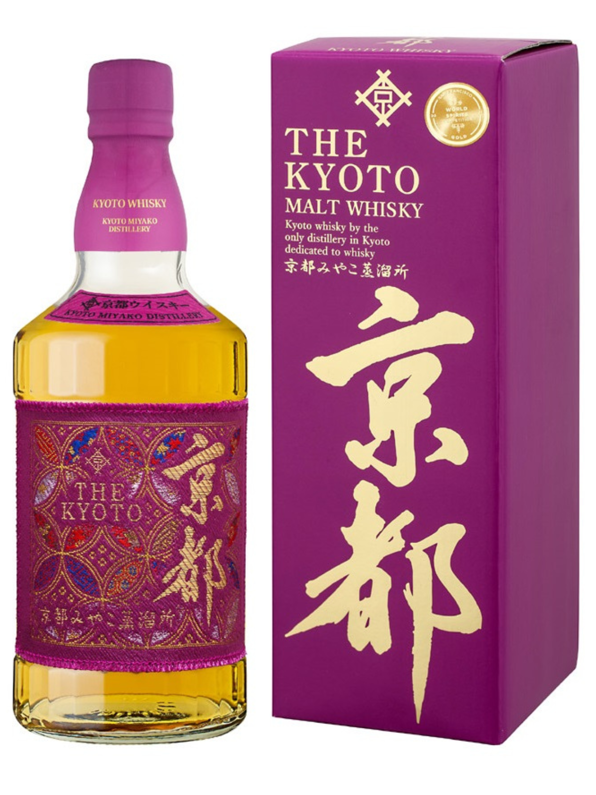 Kyoto Whisky Viola Murasaki-obi