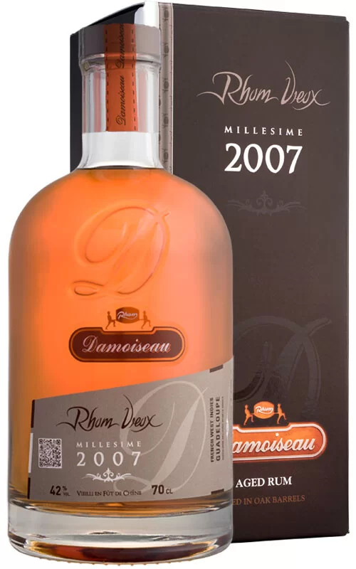 RHUM AGRICOLE DAMOISEAU VIEUX MILLESIME 2007